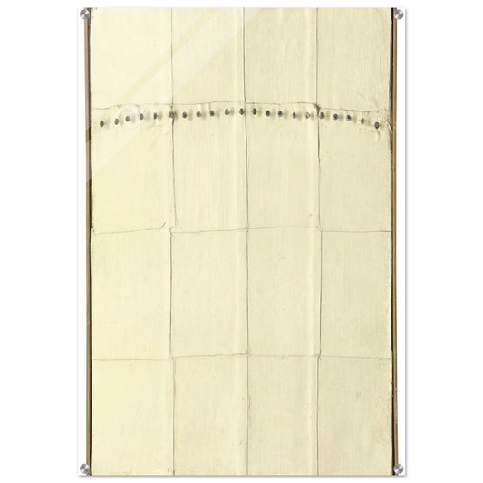 Homage to Greece - Agnes Martin Acrylic Print - 70x100 cm / 28x40″ inches | Agnes Martin Wall Art | Agnes Martin Prints