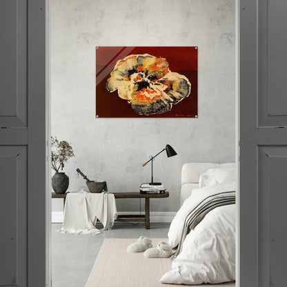 Flower Shell - Max Ernst Acrylic Print - 70x100 cm / 28x40″ inches