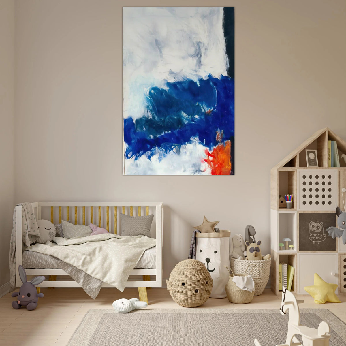 Edge of Day - 1961 - Theodoros Stamos Art Prints - 100x150 cm / 40x60″ inches | Theodoros Stamos Poster | Theodoros Stamos Prints