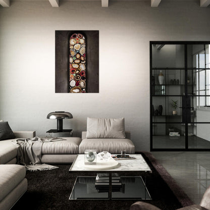AHATFENSTER 2009 1 - Sigmar Polke Brushed Aluminum Print - 70x100 cm / 28x40 inches | Sigmar Polke Aluminum Print | Sigmar Polke Prints