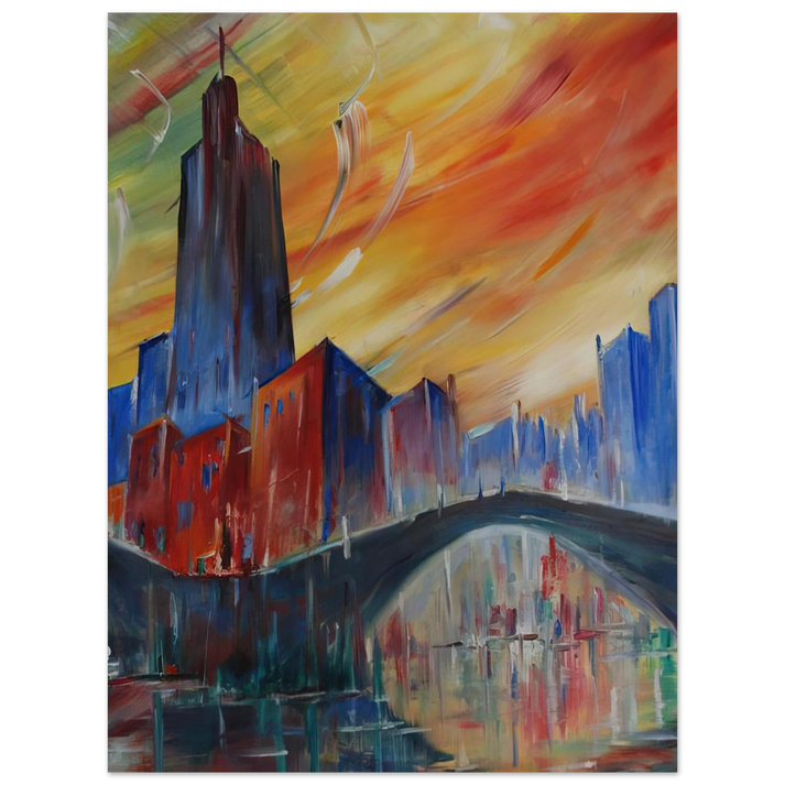 Konrad Zuse - Untitled - 1983  75x100 cm / 30x40inches Fine Art Poster