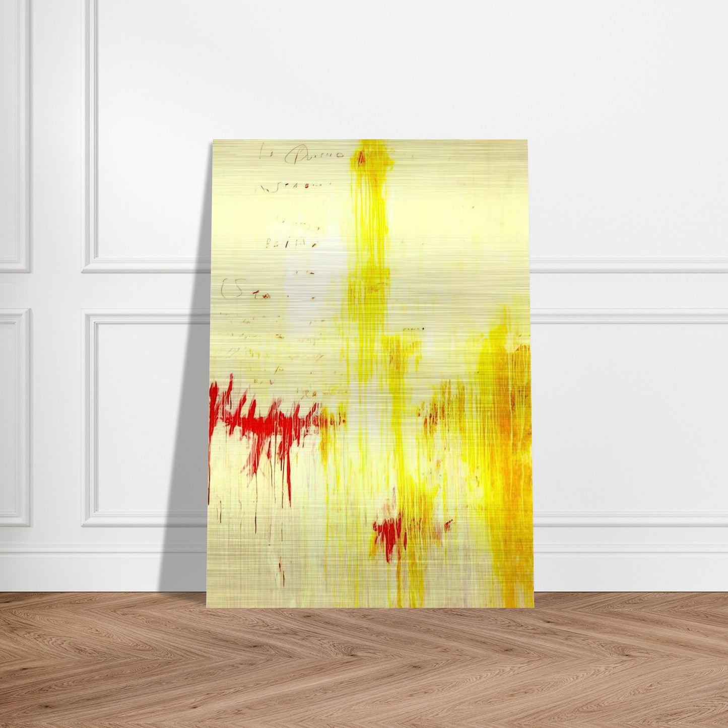 Quattro stagioni I. Estate - Cy Twombly Brushed Aluminum Print - 70x100 cm / 28x40 inches | Cy Twombly Aluminum Print | Cy Twombly Prints