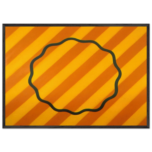 Eclipse - 1962 - Jeremy Moon 70x100 cm / 28x40 inches Framed Art Print – Black Wooden Frame