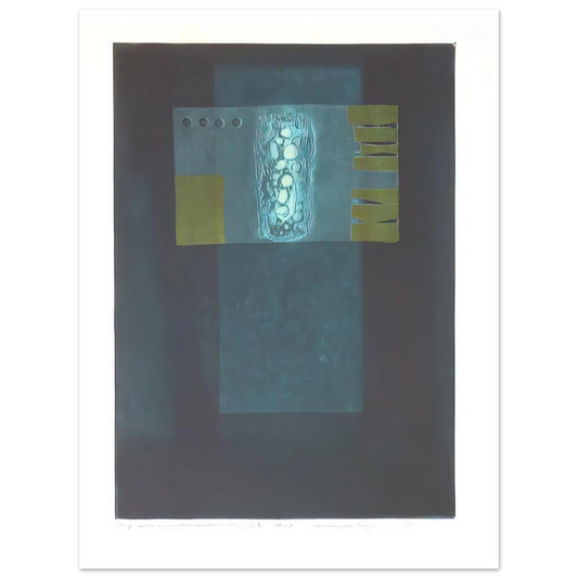 Hiroyuki Tajima - Impression of Small Monument - 1975  75x100 cm / 30x40inches Fine Art Poster