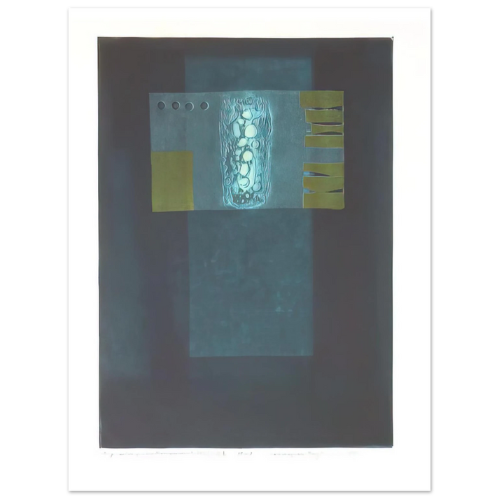 Hiroyuki Tajima - Impression of Small Monument - 1975  75x100 cm / 30x40inches Fine Art Poster