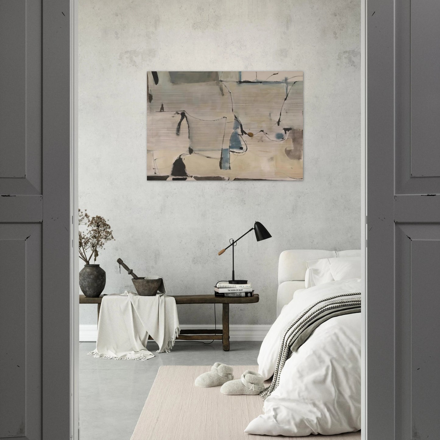 Miller 22 - Richard Diebenkorn Brushed Aluminum Print - 70x100 cm / 28x40 inches | Richard Diebenkorn Aluminum Print | Richard Diebenkorn Prints
