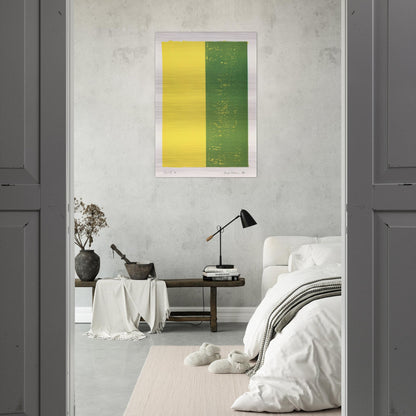 Canto XII - Barnett Newman Brushed Aluminum Print - 70x100 cm / 28x40 inches | Barnett Newman Aluminum Print | Barnett Newman Prints