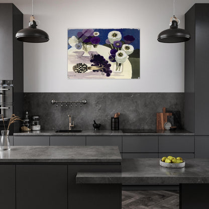 Blue - 2006 - Mary Fedden Acrylic Print - 70x100 cm / 28x40″ inches
