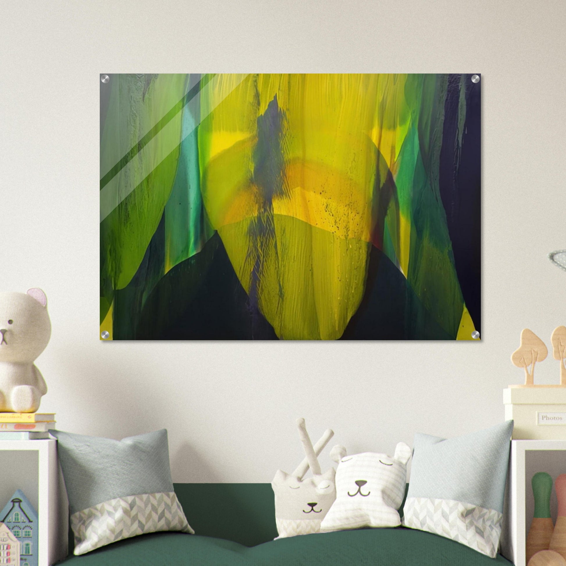 Phenomena Lasting Dawn - 1977 - Paul Jenkins Acrylic Print - 70x100 cm / 28x40″ inches