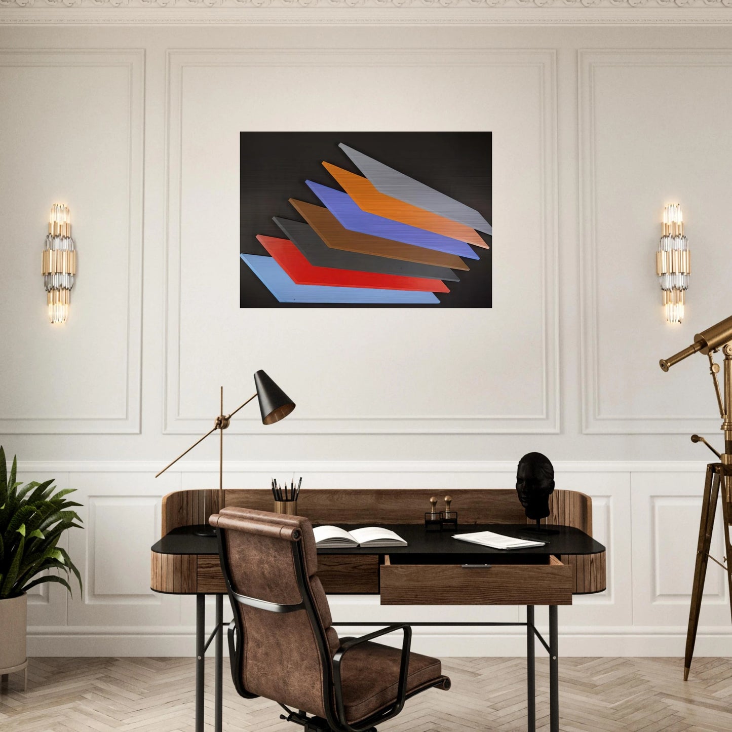 Twenty - 1968 - Thomas Downing Brushed Aluminum Print - 70x100 cm / 28x40 inches | Thomas Downing Aluminum Print | Thomas Downing Prints