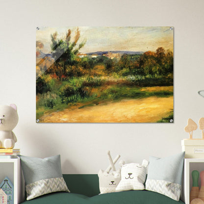 Midday Landscape - Pierre-Auguste Renoir Acrylic Print - 70x100 cm / 28x40″ inches