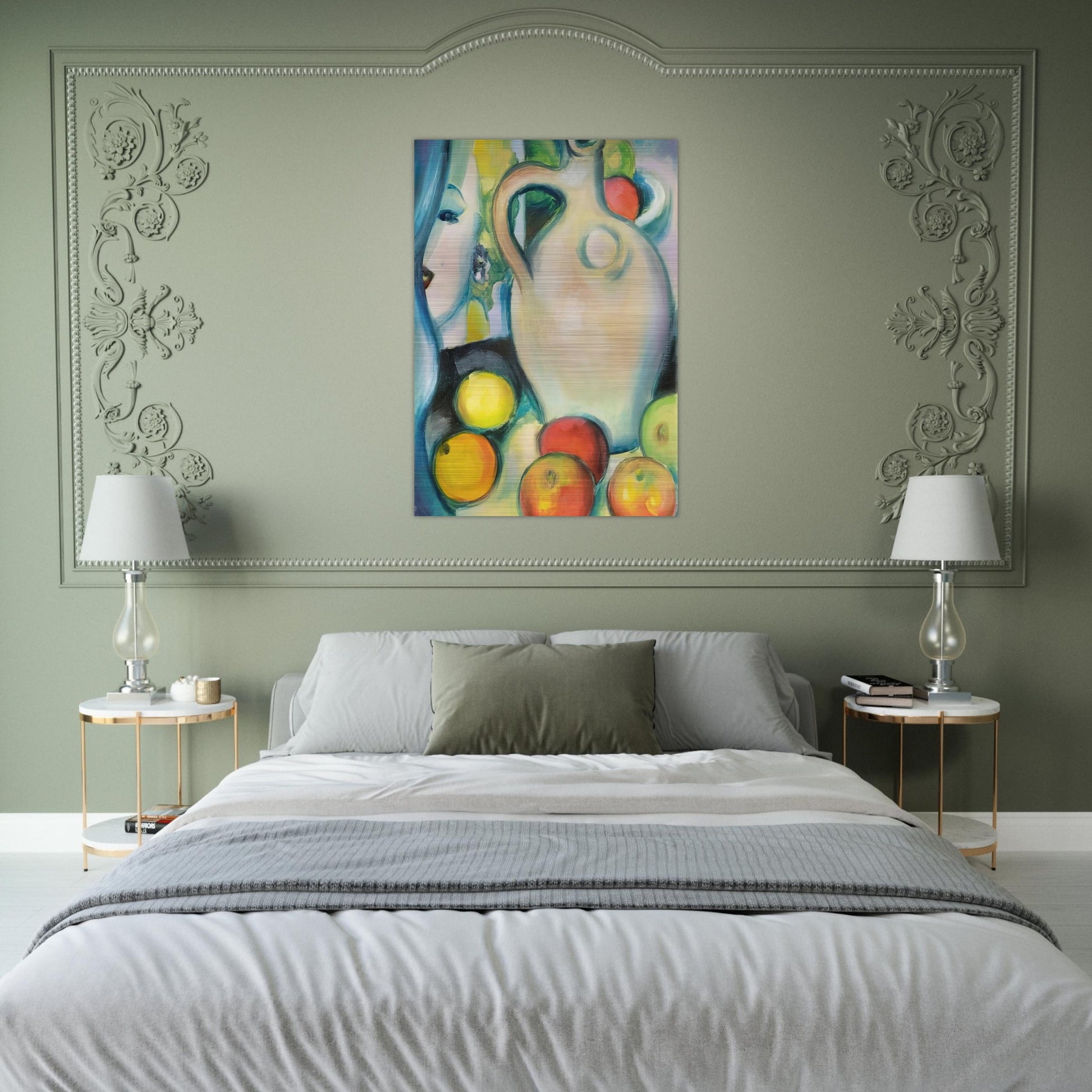 Marilyn - Pop Art - Mark Lancaster Brushed Aluminum Print - 70x100 cm / 28x40 inches | Mark Lancaster Aluminum Print | Mark Lancaster Prints