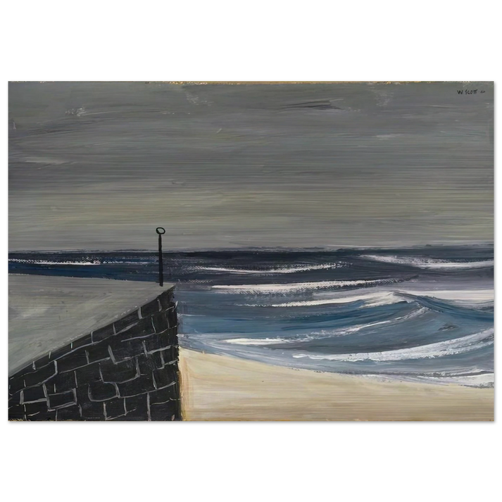 Sennen - 1950 - William Scott Brushed Aluminum Print - 70x100 cm / 28x40 inches | William Scott Aluminum Print | William Scott Prints