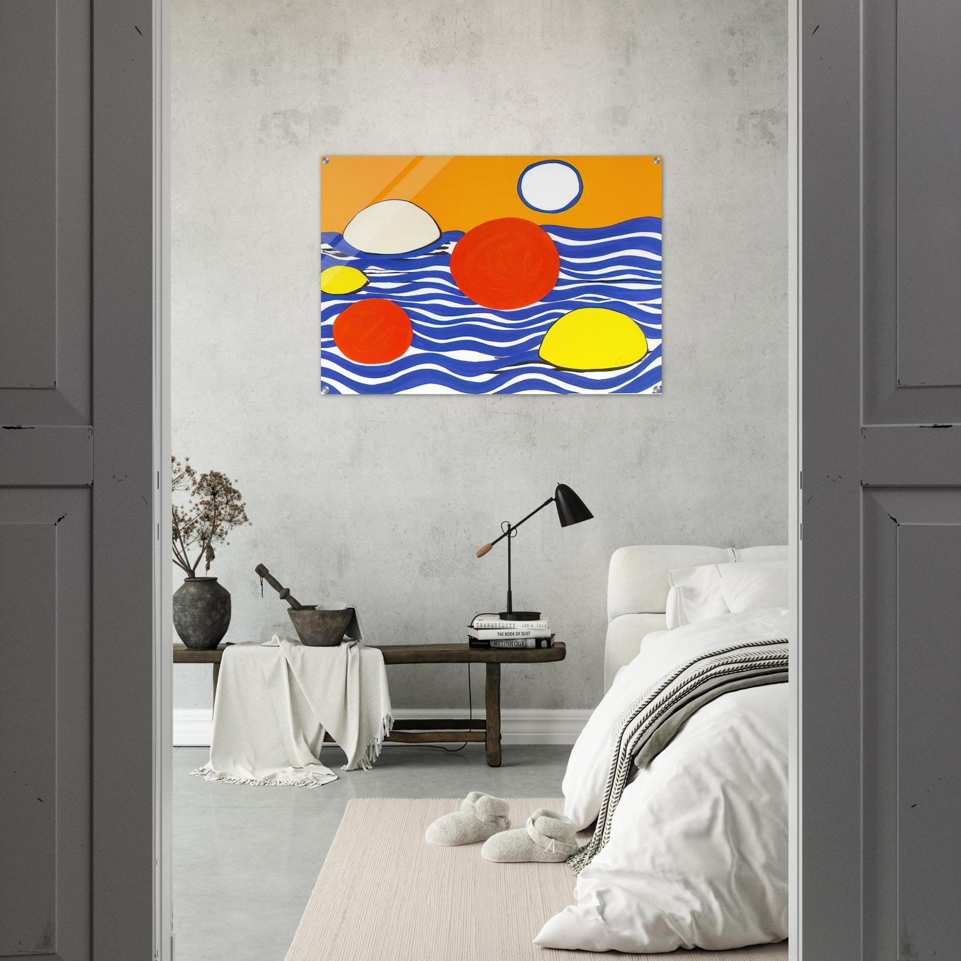 WAVES 1973 - Alexander Calder Acrylic Print - 70x100 cm / 28x40″ inches
