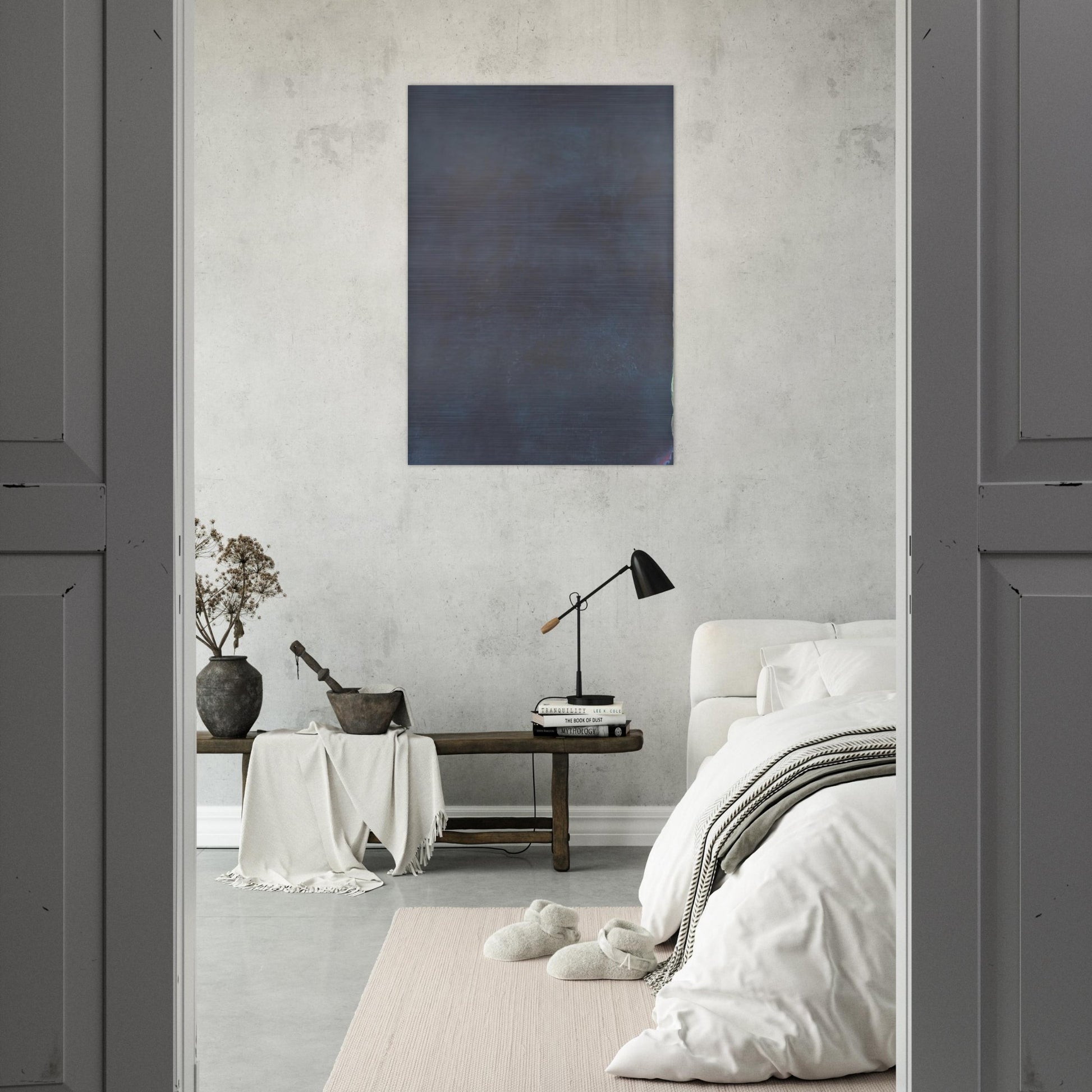 Infinity Field, Lefkada Series - 1972 - Theodoros Stamos Brushed Aluminum Print - 70x100 cm / 28x40 inches | Theodoros Stamos Aluminum Print | Theodoros Stamos Prints