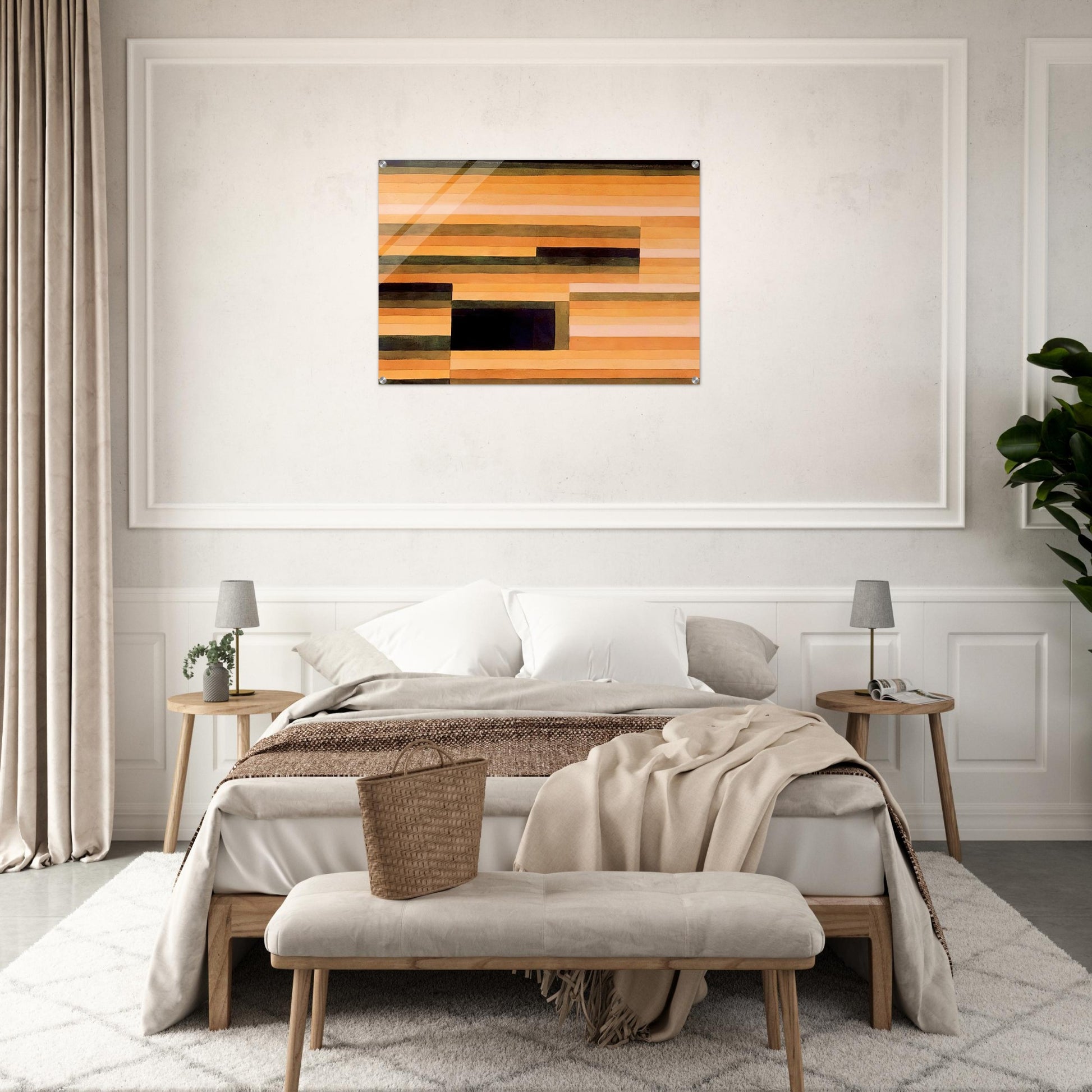 ROCK CHAMBER 1929 - Paul Klee Acrylic Print - 70x100 cm / 28x40″ inches