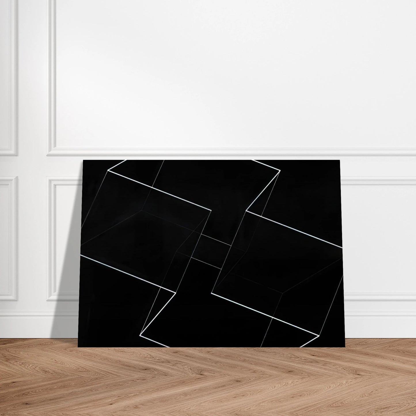 STRUCTURAL CONSTELLATION ALPHA 1954 - Josef Albers Brushed Aluminum Print - 70x100 cm / 28x40 inches | Josef Albers Aluminum Print | Josef Albers Prints