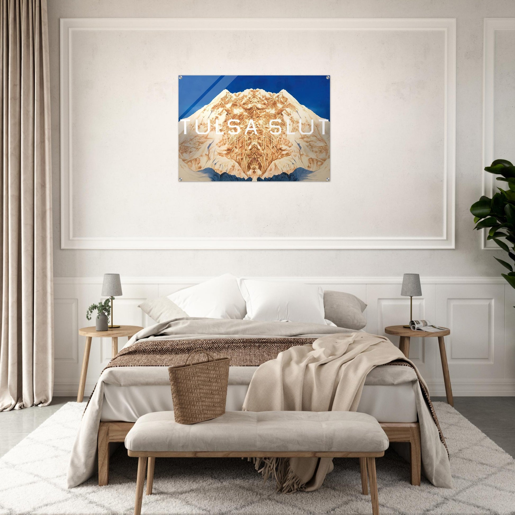 TULSA SLUT 2016 - Edward Ruscha Acrylic Print - 70x100 cm / 28x40″ inches