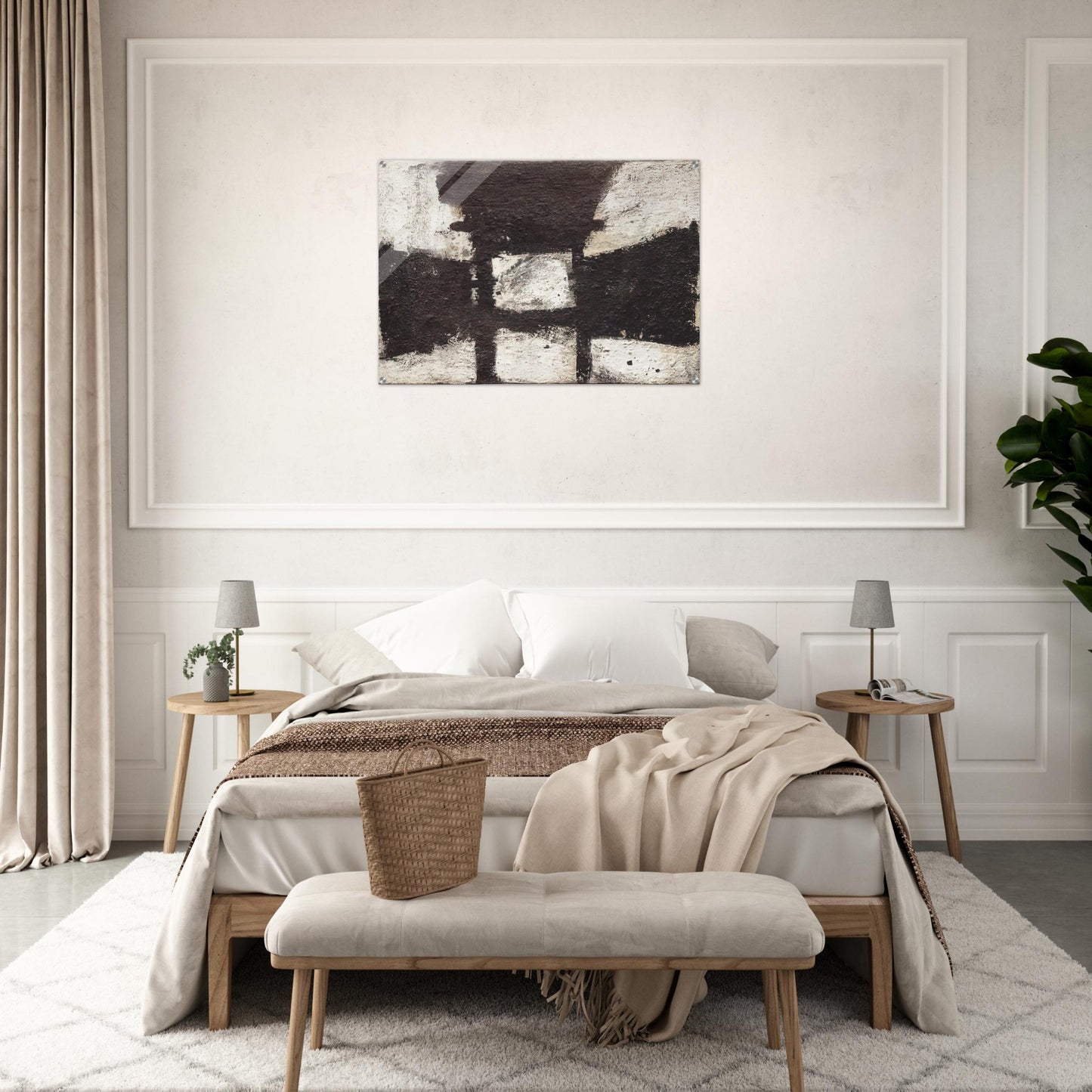 Zyig - Cy Twombly Acrylic Print - 70x100 cm / 28x40″ inches