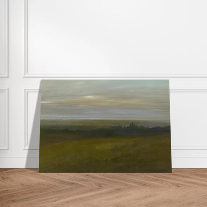 San Leandro Bay - Tonalism - Xavier Martinez Brushed Aluminum Print - 70x100 cm / 28x40 inches | Xavier Martinez Aluminum Print | Xavier Martinez Prints