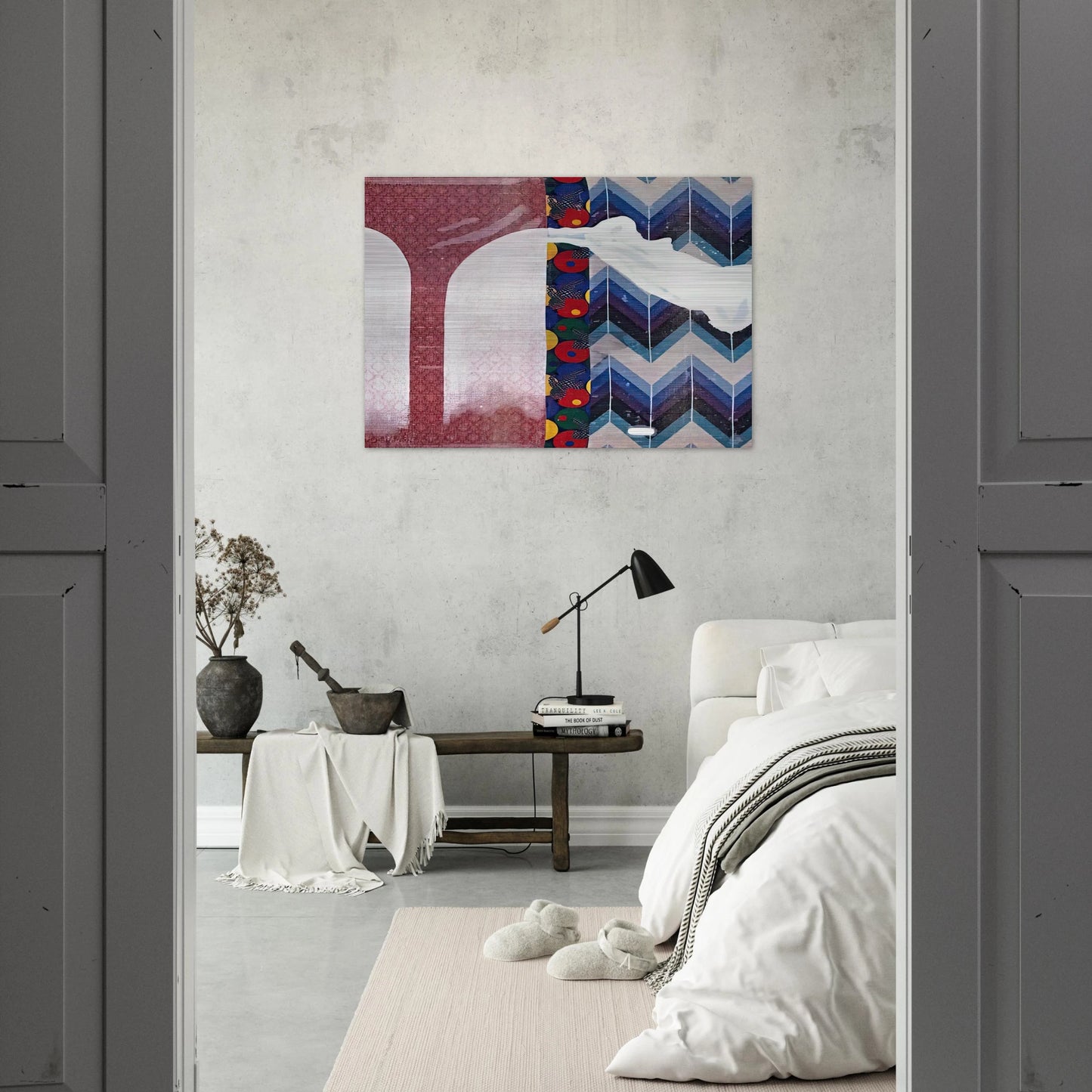 UNTITLED LENS PAINTING 2007 - Sigmar Polke Brushed Aluminum Print - 70x100 cm / 28x40 inches | Sigmar Polke Aluminum Print | Sigmar Polke Prints