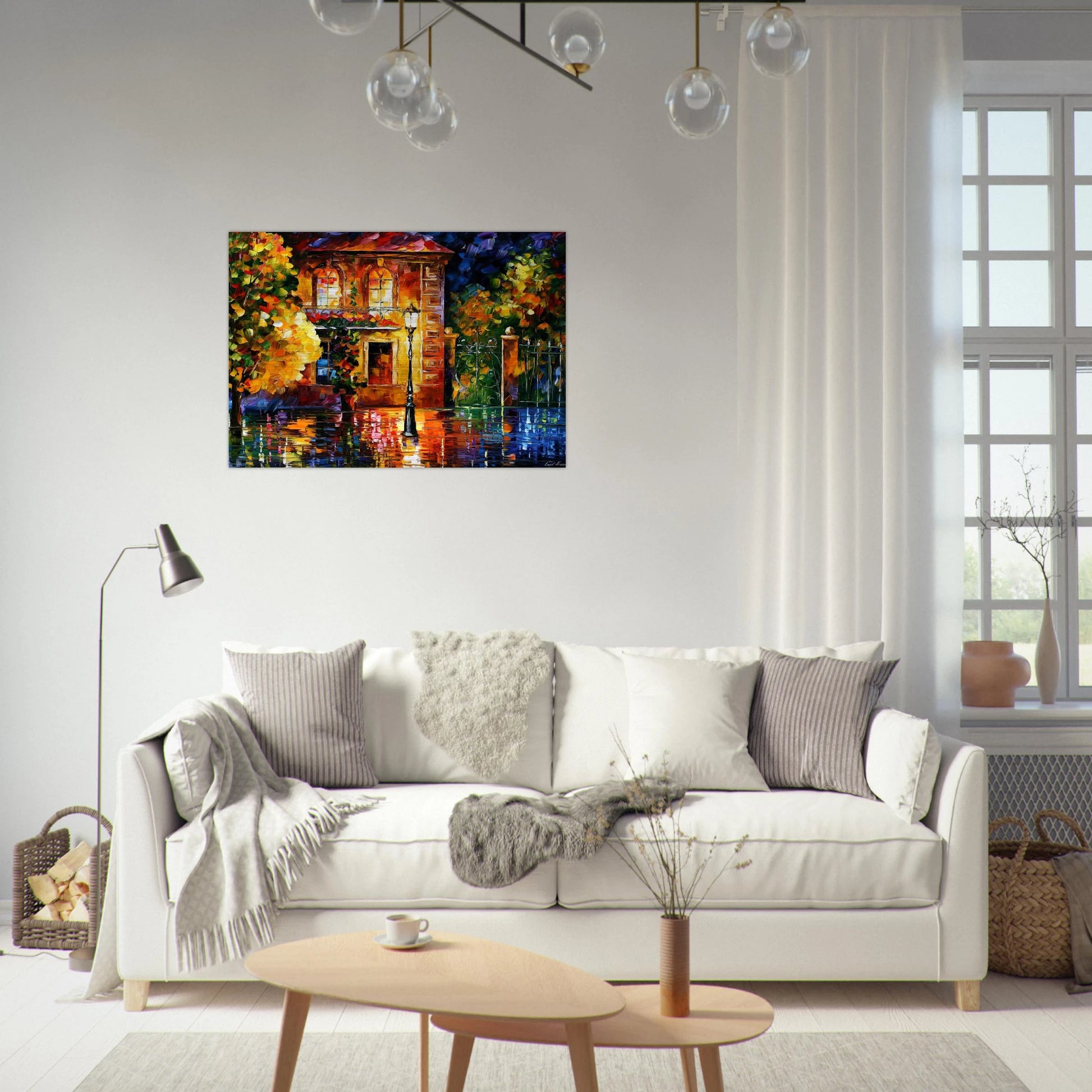 Leonid Afremov - Leonid Afremov Brushed Aluminum Print - 70x100 cm / 28x40 inches | Leonid Afremov Aluminum Print | Leonid Afremov Prints