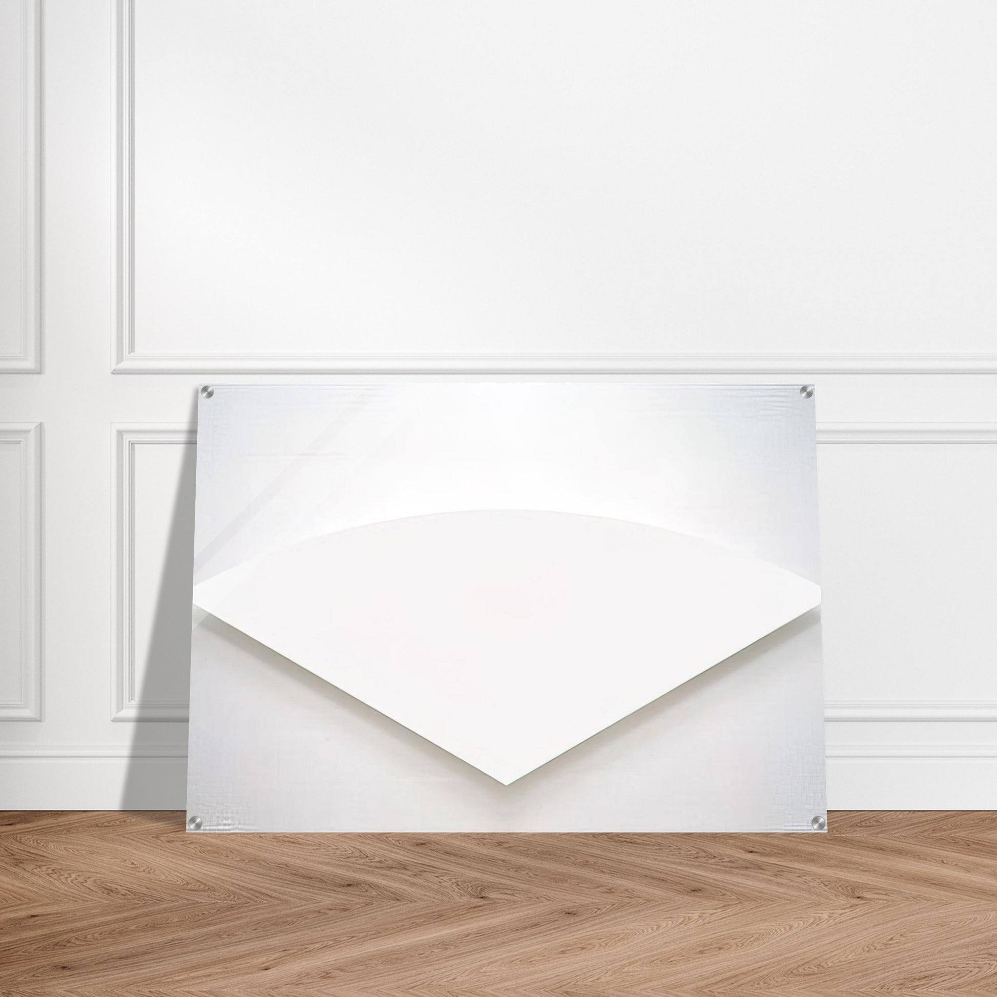 White Curve - Ellsworth Kelly Acrylic Print - 70x100 cm / 28x40″ inches | Ellsworth Kelly Wall Art | Ellsworth Kelly Prints