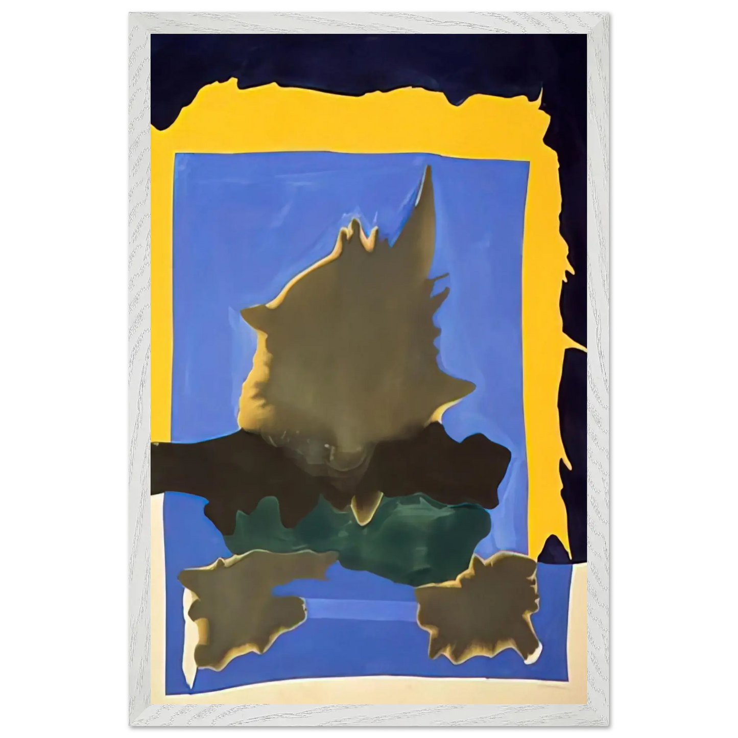 Helen Frankenthaler - Interior Landscape - 1964 Wall art - A2 (42 x 59.4  cm) - Fine Art Poster - -