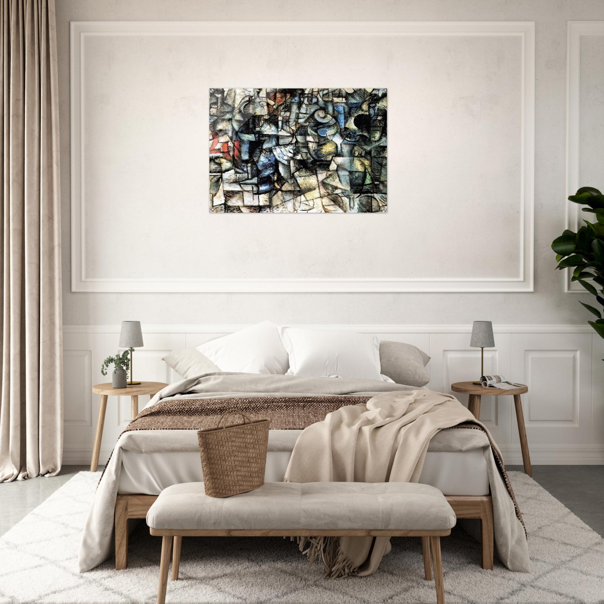 RITMI DI OGGETTI 1911 - Carlo Carra Acrylic Print - 70x100 cm / 28x40″ inches