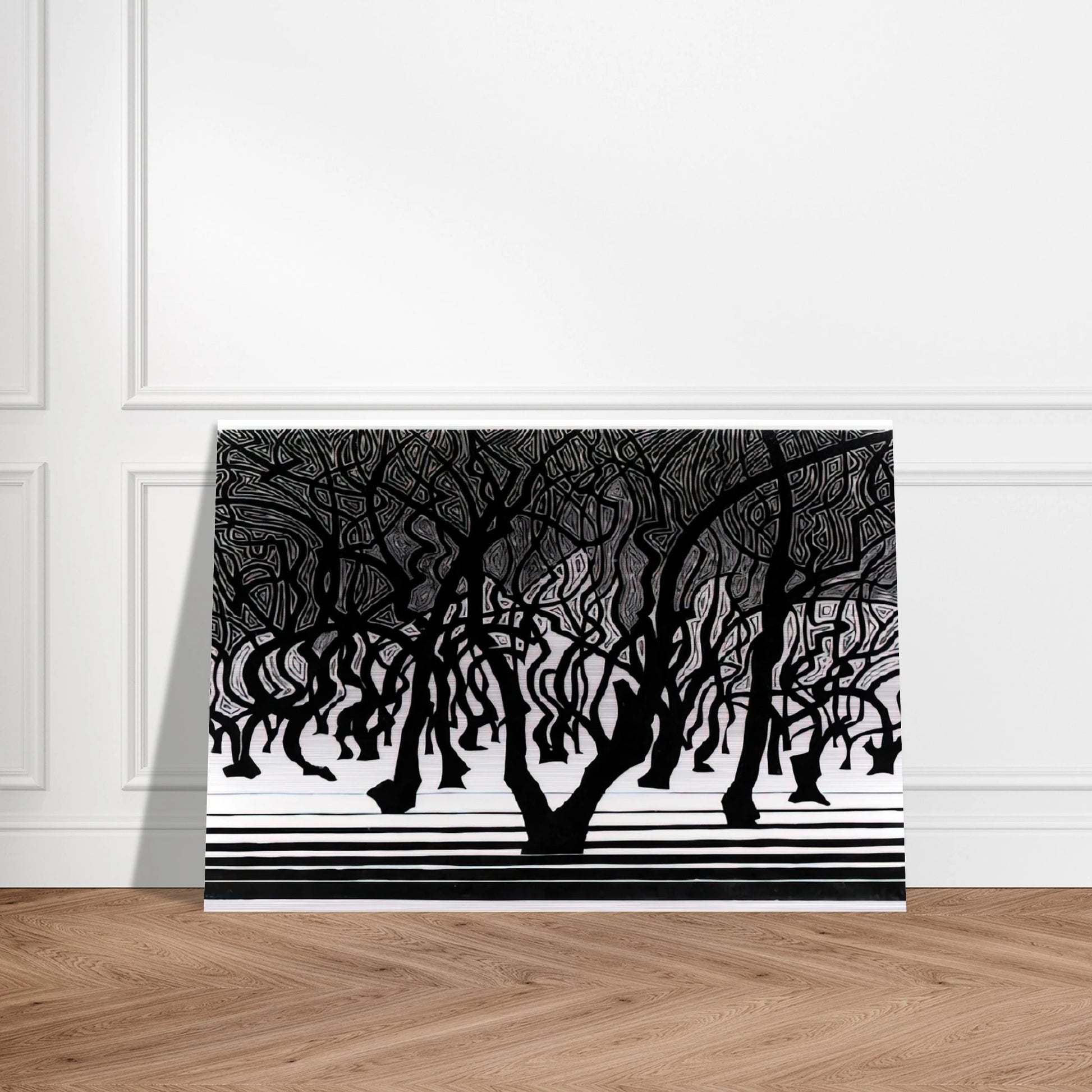 ESCHER (9) - MC Escher Brushed Aluminum Print - 70x100 cm / 28x40 inches | MC Escher Aluminum Print | MC Escher Prints
