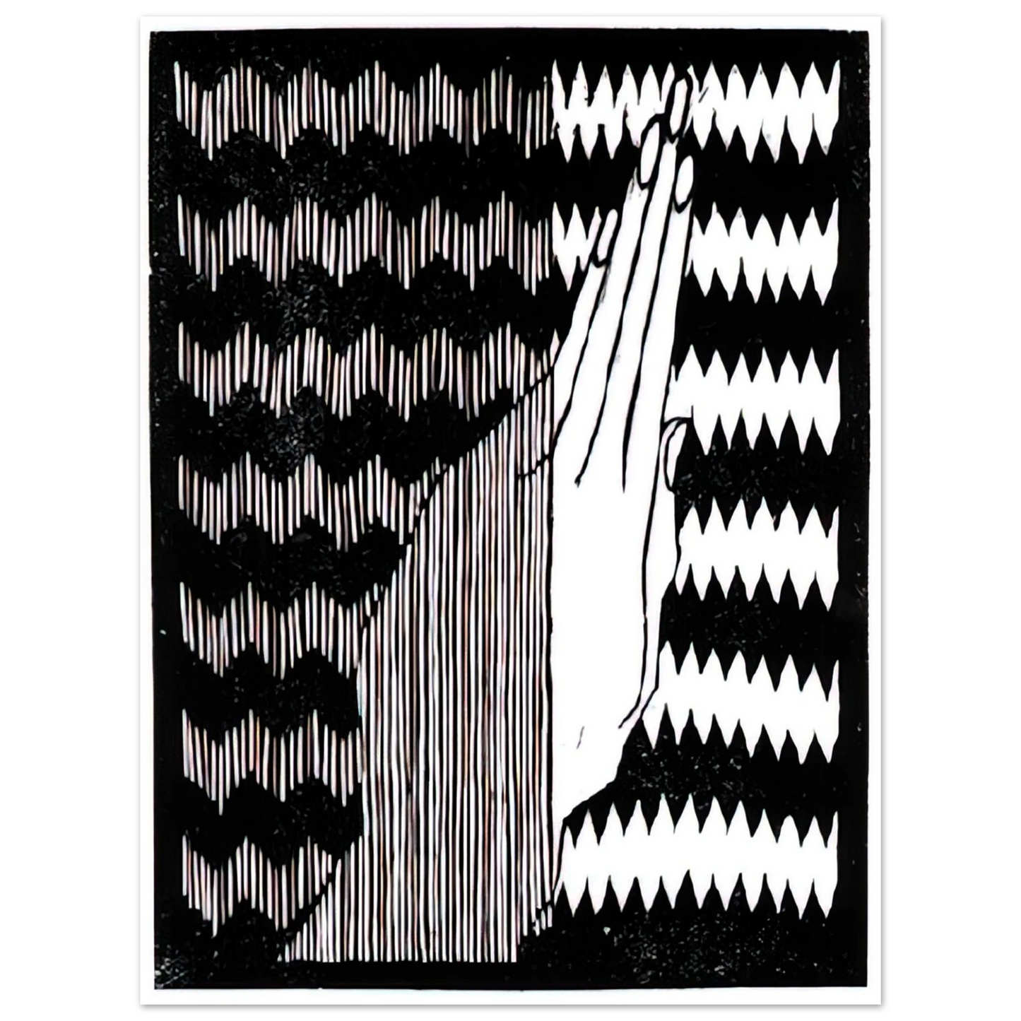 MC Escher - ESCHER (6) Wall Art - 21x29.7 cm / 8x12" - Fine Art Poster-canvas - -