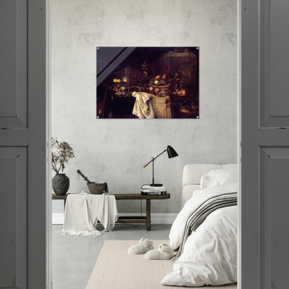 LA DESERTE AFTER JAN DAVIDSZ DE HEEM 1893 - Henri Matisse Acrylic Print - 70x100 cm / 28x40″ inches