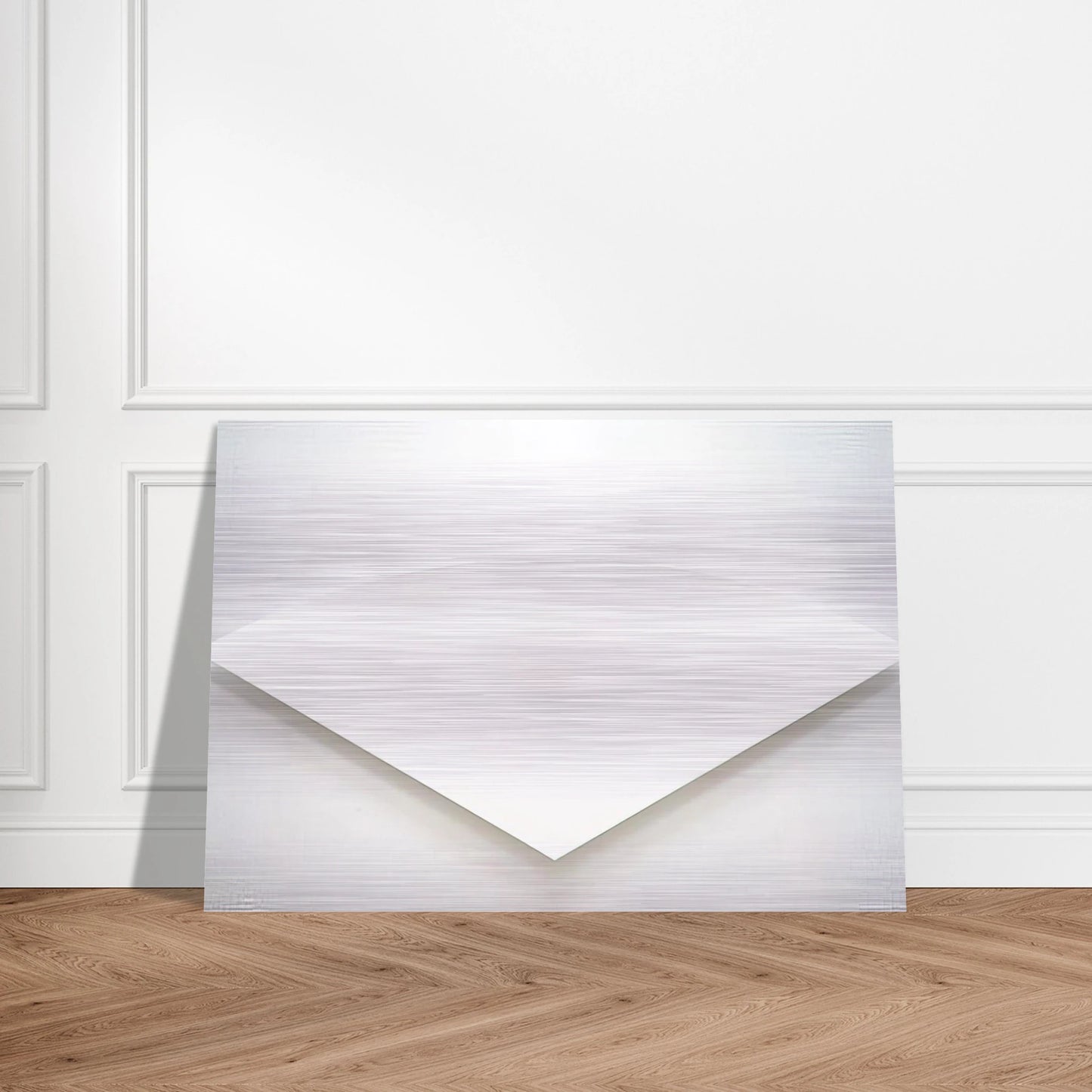White Curve - Ellsworth Kelly Brushed Aluminum Print - 70x100 cm / 28x40 inches | Ellsworth Kelly Aluminum Print | Ellsworth Kelly Prints