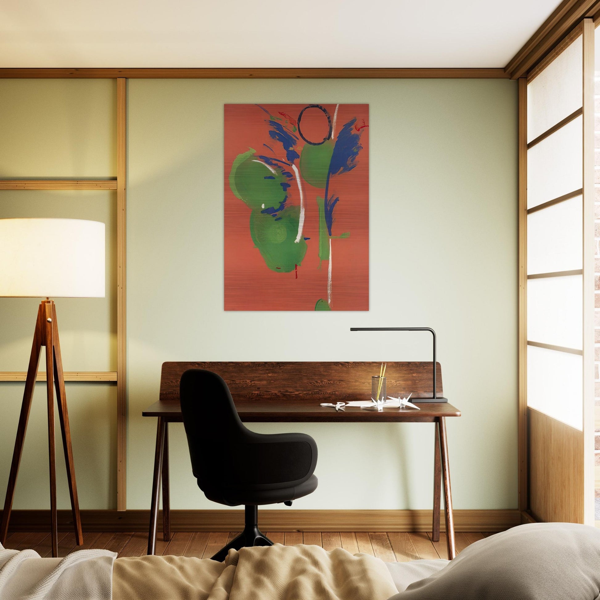 Mary, Mary - 1987 - Helen Frankenthaler Brushed Aluminum Print - 70x100 cm / 28x40 inches | Helen Frankenthaler Aluminum Print | Helen Frankenthaler Prints