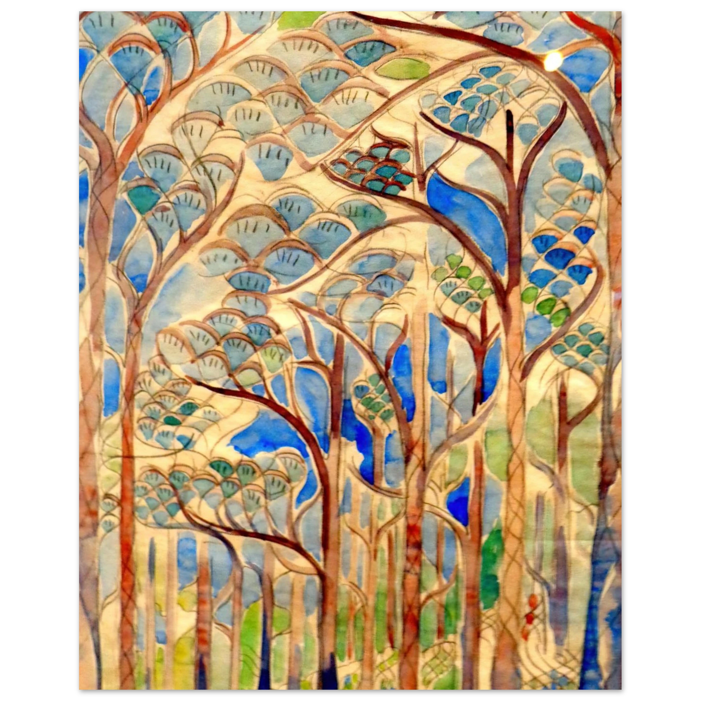 Walter Inglis Anderson - Walter Anderson Wall art - 20x50 cm / 8x20 inches - Fine Art Poster-canvas - -