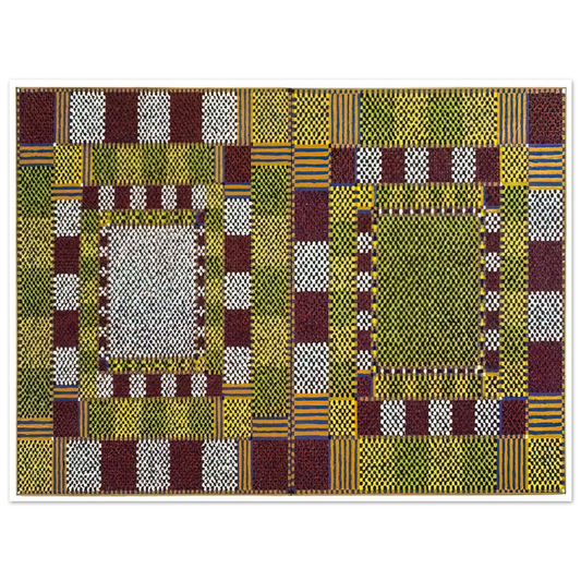 Alfred Jensen - Timaeus III and IV - 1966  75x100 cm / 30x40inches Fine Art Poster