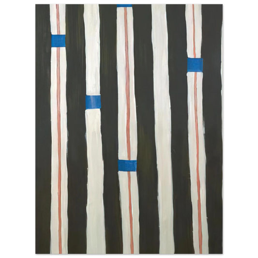 Betty Parsons - Totem Materia - Abstract Expressionism  75x100 cm / 30x40inches Fine Art Poster