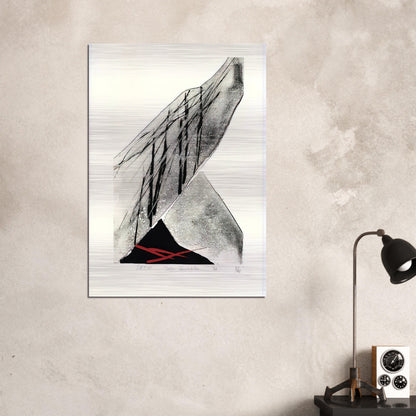 Snow - 1982 - Toko Shinoda Brushed Aluminum Print - 70x100 cm / 28x40 inches | Toko Shinoda Aluminum Print | Toko Shinoda Prints