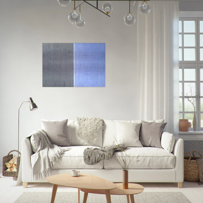 Yukon Sonata - 1981 - Gene Davis Brushed Aluminum Print - 70x100 cm / 28x40 inches | Gene Davis Aluminum Print | Gene Davis Prints