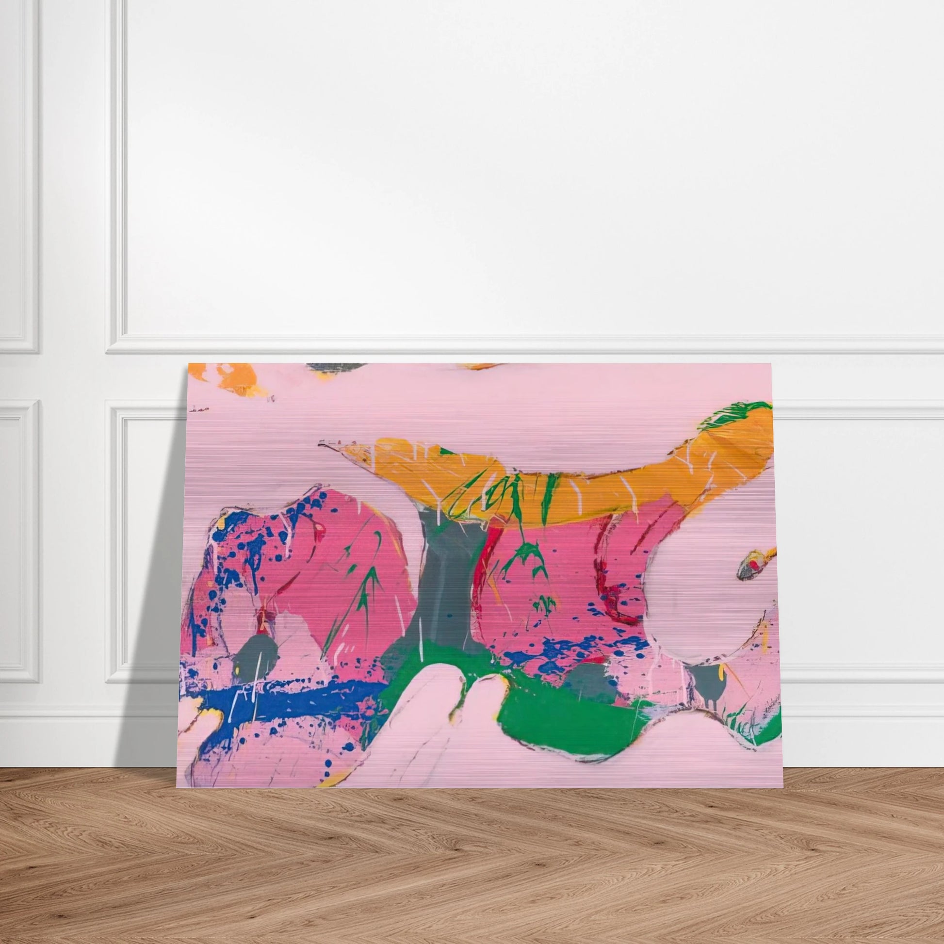 Uranus - 1974 - Norman Bluhm Brushed Aluminum Print - 70x100 cm / 28x40 inches | Norman Bluhm Aluminum Print | Norman Bluhm Prints