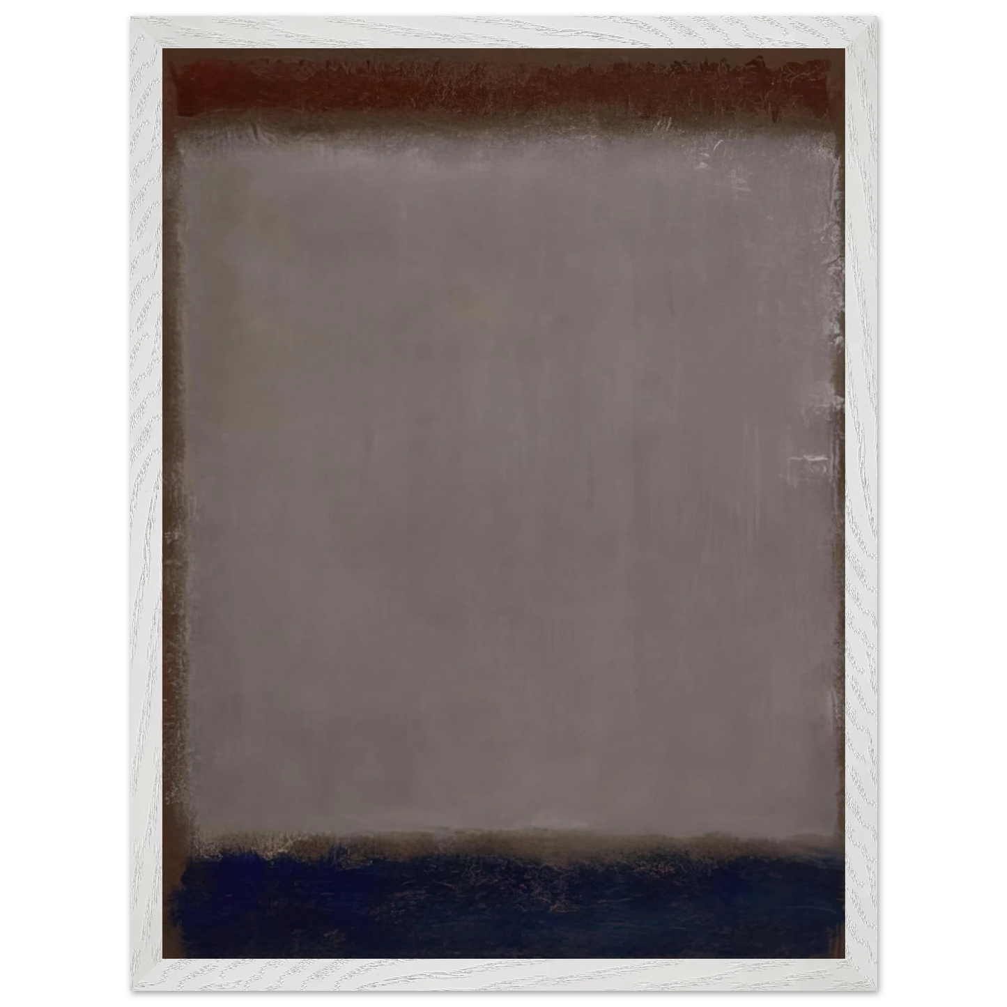 Mark Rothko - Lavender and Mulberry - 1959 Wall Art - 21x29.7 cm / 8x12" - Premium Wooden Framed Poster With Fine Art Paper-canvas - Wood frame