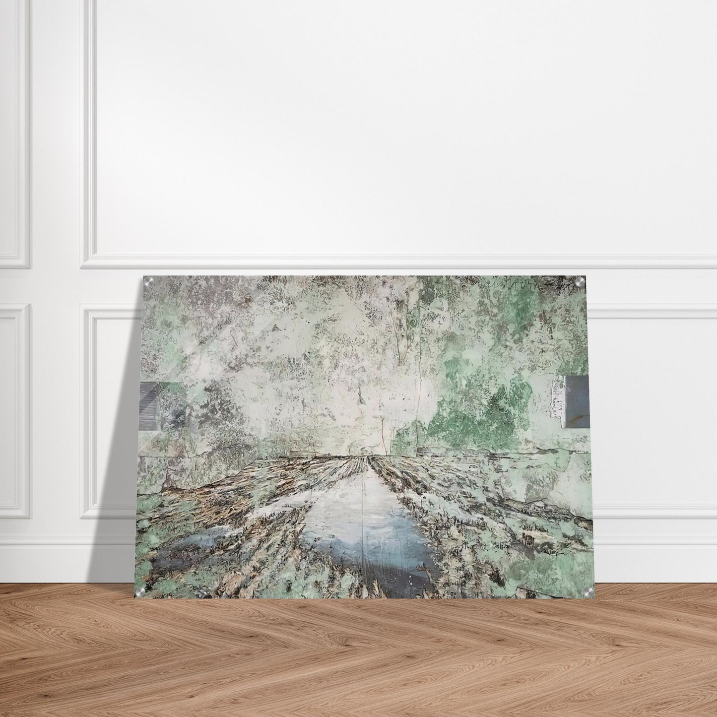 THE LAND OF THE TWO RIVERS ZWEISTROMLAND 1995 - Anselm Kiefer Acrylic Print - 70x100 cm / 28x40″ inches