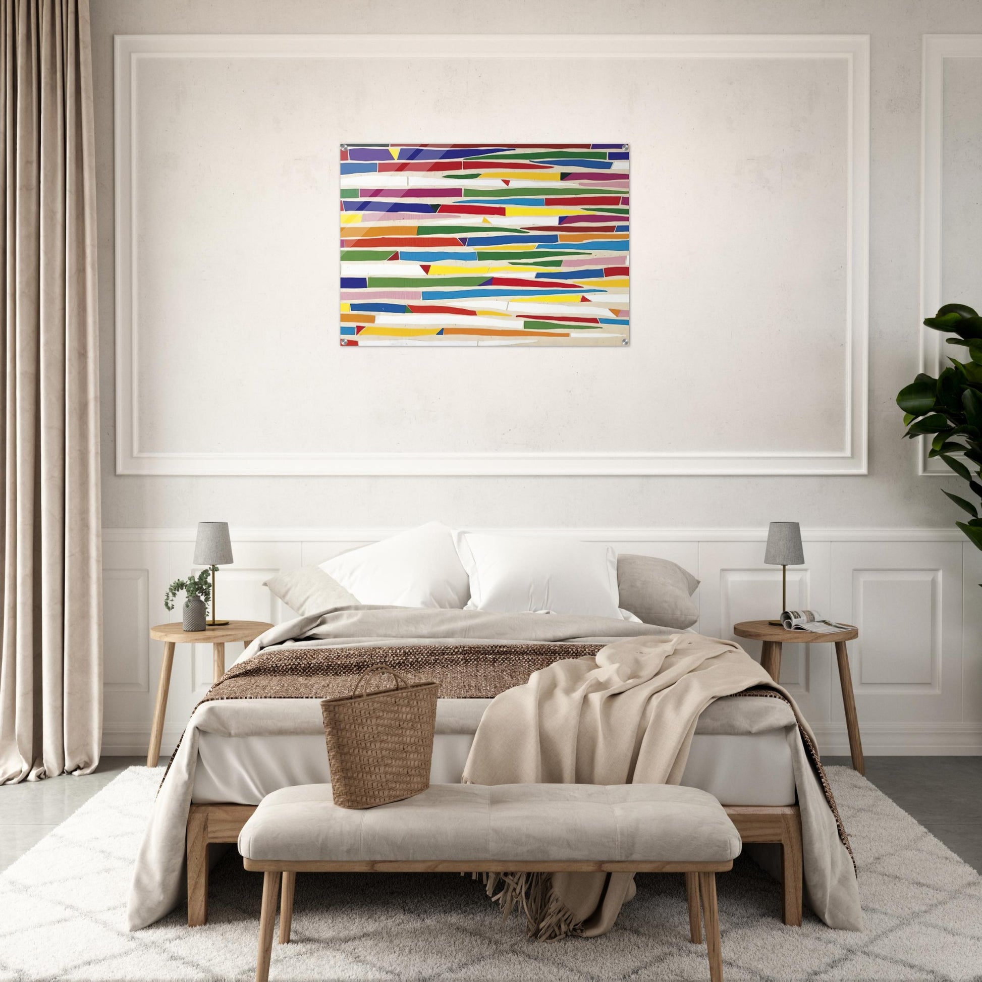 Composite - Color Field Painting - Piero Dorazio Acrylic Print - 70x100 cm / 28x40″ inches