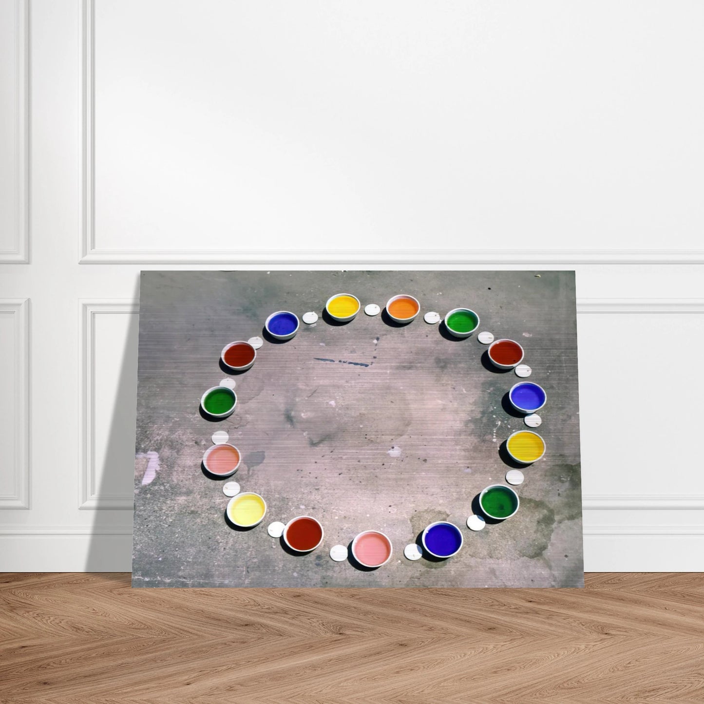 Wheel of Delights - 1967 - Lygia Pape Brushed Aluminum Print - 70x100 cm / 28x40 inches | Lygia Pape Aluminum Print | Lygia Pape Prints