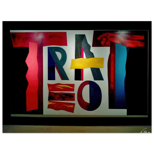 Joao Vieira - O Teatro - 2009  75x100 cm / 30x40inches Fine Art Poster