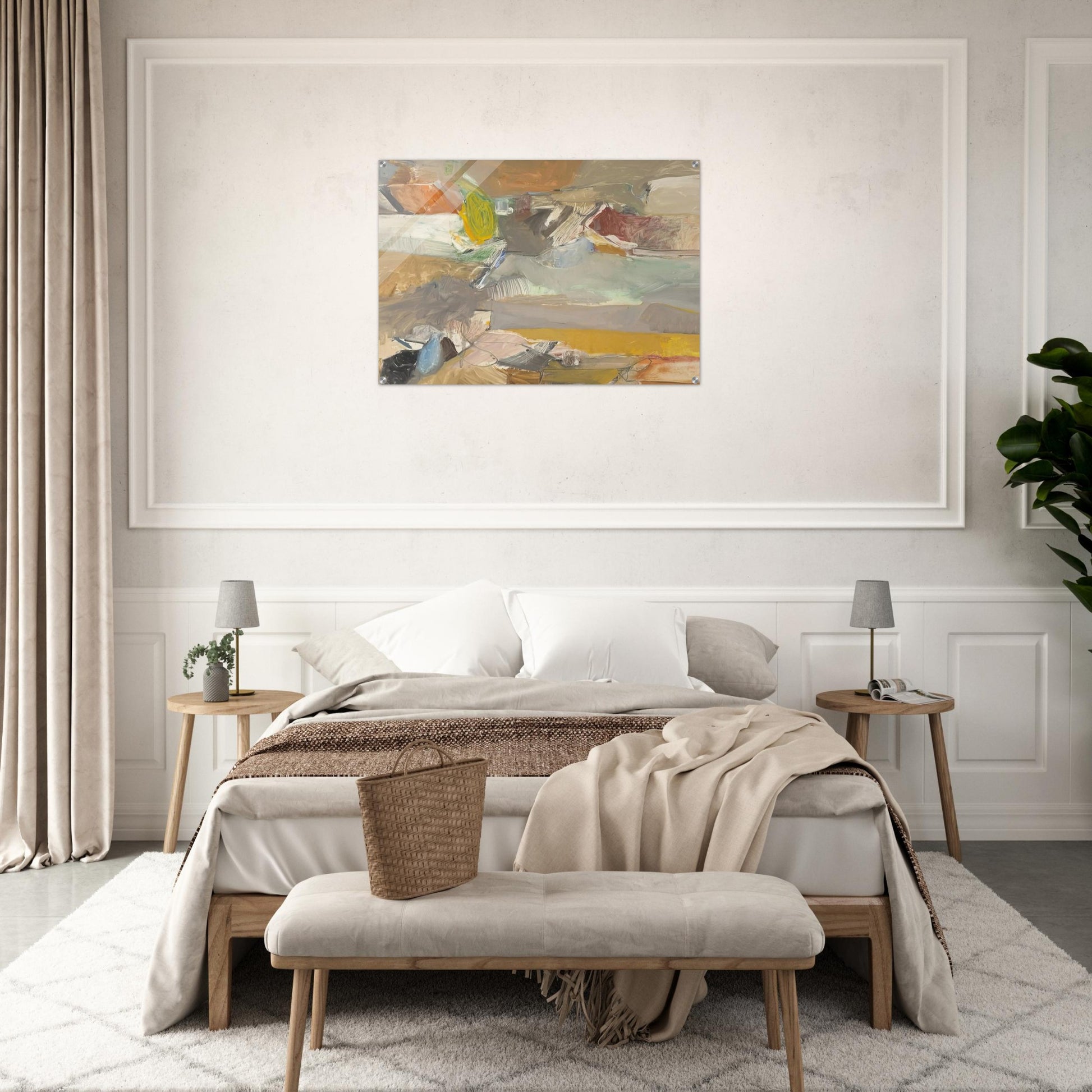 Berkeley #46 - Richard Diebenkorn Acrylic Print - 70x100 cm / 28x40″ inches