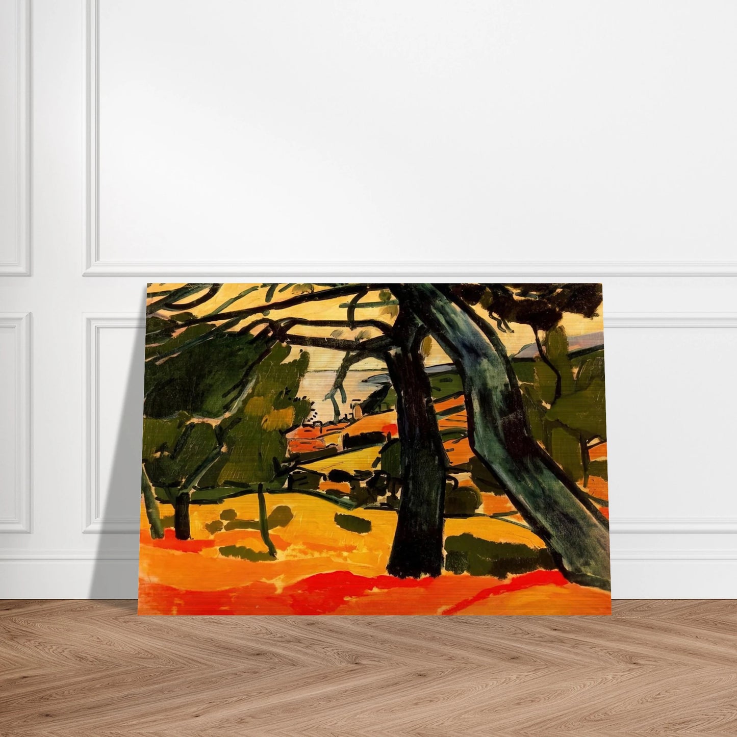 LANDSCAPE 1907 1 - Andre Derain Brushed Aluminum Print - 70x100 cm / 28x40 inches | Andre Derain Aluminum Print | Andre Derain Prints