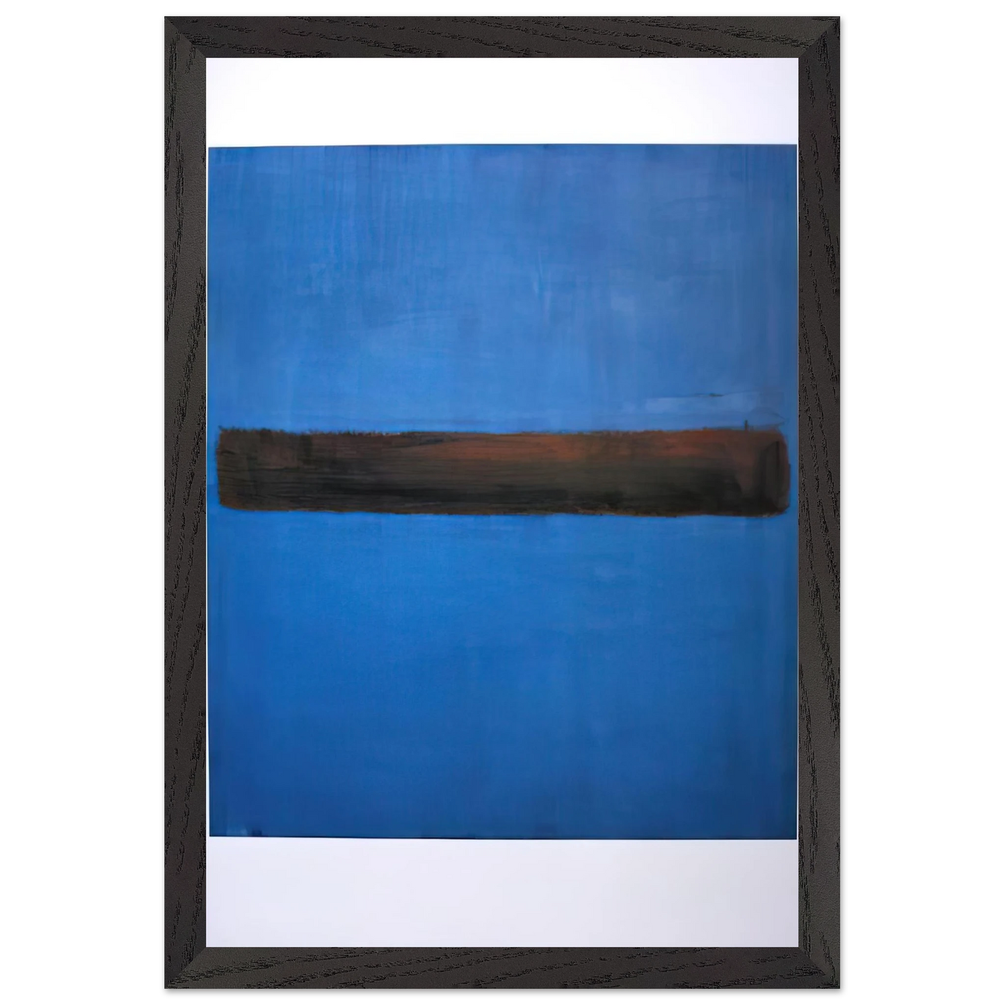 Mark Rothko - Untitled - 1969 Wall Art - 60x80 cm / 24x32 inches - Premium Wooden Framed Poster With Fine Art Paper-canvas - Black frame