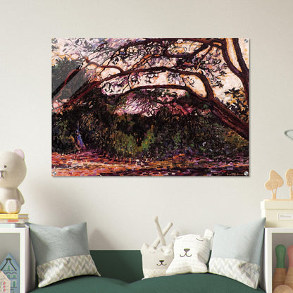 Wooded Landscape - Henri-Edmond Cross Acrylic Print - 70x100 cm / 28x40″ inches | Henri-Edmond Cross Wall Art | Henri-Edmond Cross Prints