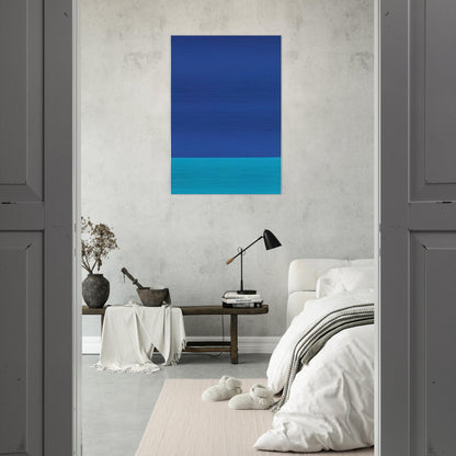 UNTITLED STOFFBILD 1969 - BLINKY PALERMO Brushed Aluminum Print - 70x100 cm / 28x40 inches | BLINKY PALERMO Aluminum Print | BLINKY PALERMO Prints